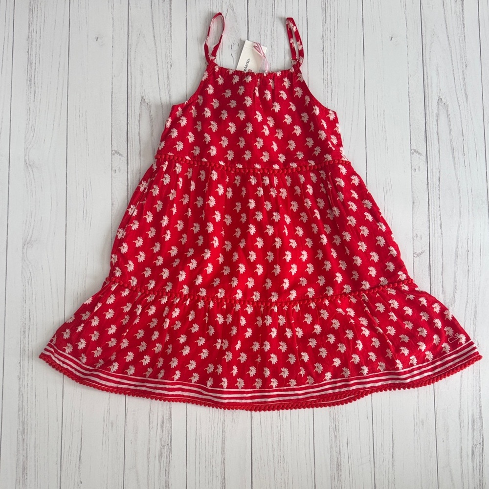 NWT Vineyard Vines Red Floral Sleeveless Dress